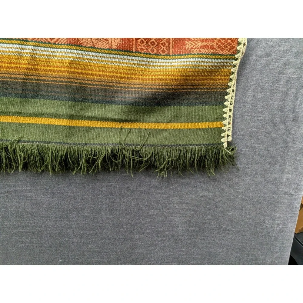 Woven Tapestry Dream Catcher Wall Hanging Saddle Blanket Decorative Scarf Throw